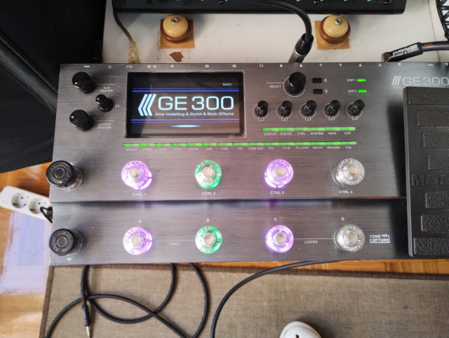 Mooer GE300 pedalera efectos