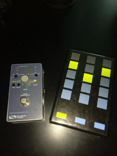 SOURCE AUDIO PROGRAMABLE EQ pedal  equalizador