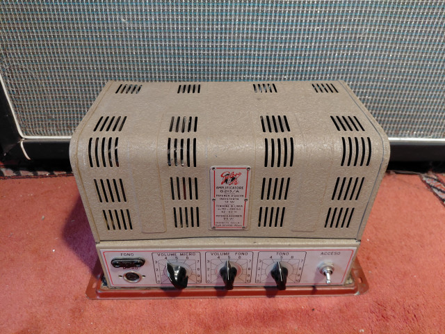 Amplififcador a valvulas geloso g213a años 50 - Para reparar