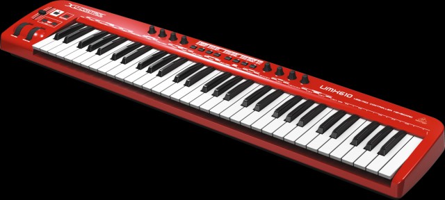 Behringer UMX610 Teclado Maestro USB/MIDI 61 Teclas COMPLETAMENTE NUEVO