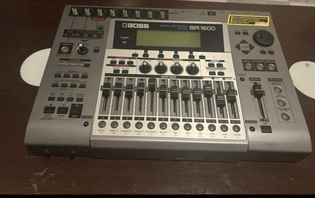 Estudio grabación BR 1600 BOSS