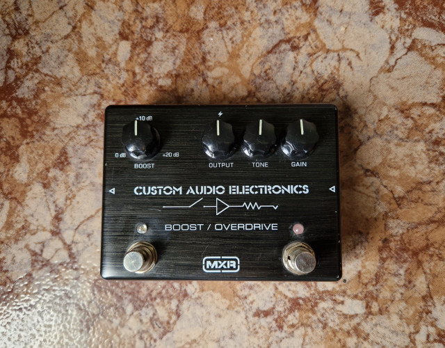 Mxr overdrive boost(envio incluido)
