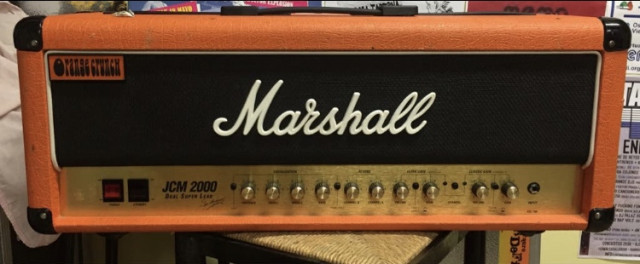 Cabezal Marshall orange jcm 2000 edición limitada y flighcase