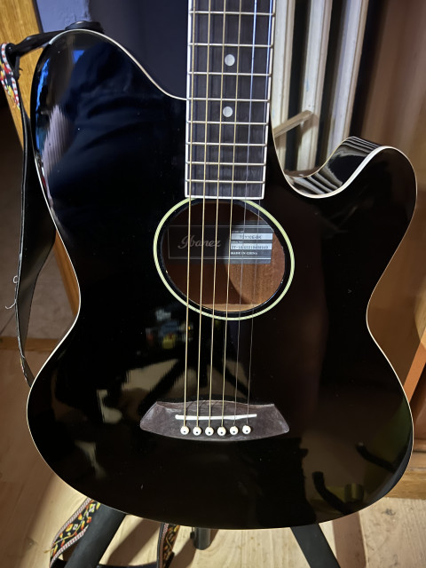 Guitarra Acústica Ibanez Talman TCY10E-BK