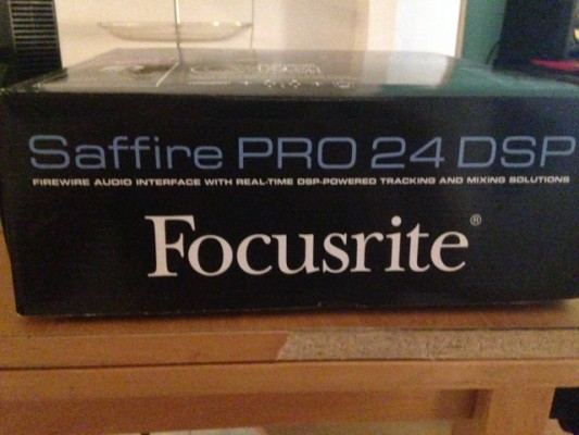 Tarjeta de Sonido Focusrite Saffire pro 24 con DSP