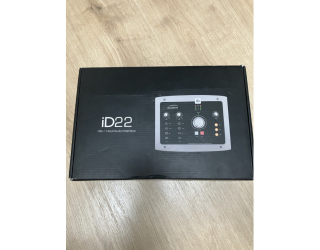 Se vende interface USB Audient id22 como nueva
