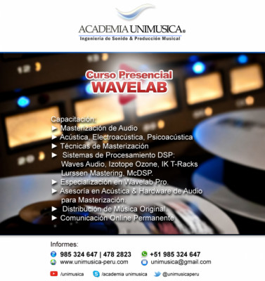 Curso de Masterización en Wavelab Pro