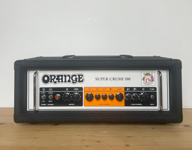 Cabezal Amplificador Orange Super Crush 100