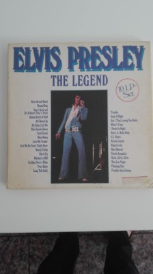 Colección set 10 Lp Elvis Presley The Legend.