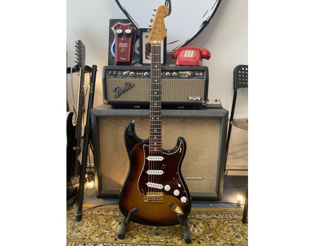 Fender Strarocaster Stevie Ray Vaughan signature Lollar Blackface (VIDEOS)