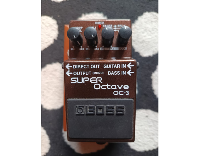 BOSS OC-3 SUPER Octave Pedal