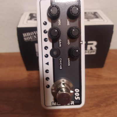 Previo amp MOOER 005 Brown Sound 3 (5150) // sólo 40 € como nuevo