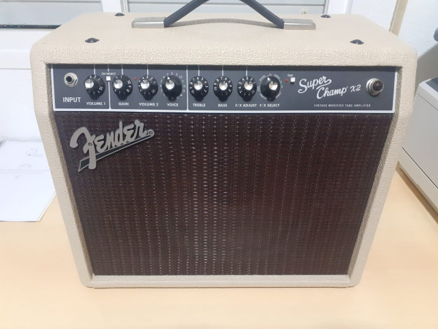 Fender Superchamp X2 Edición Especial Ragin Cajun Blonde