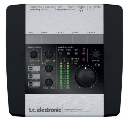 Reservada Tarjet de sonido TC Electronic Desktop Konnekt 6 CAMBIO