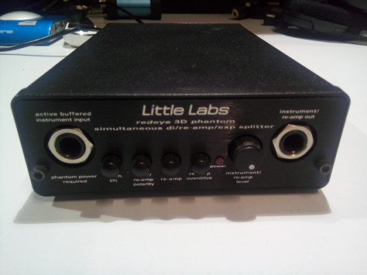 little labs red eye Splitter pasivo DI/re-amp/expansión