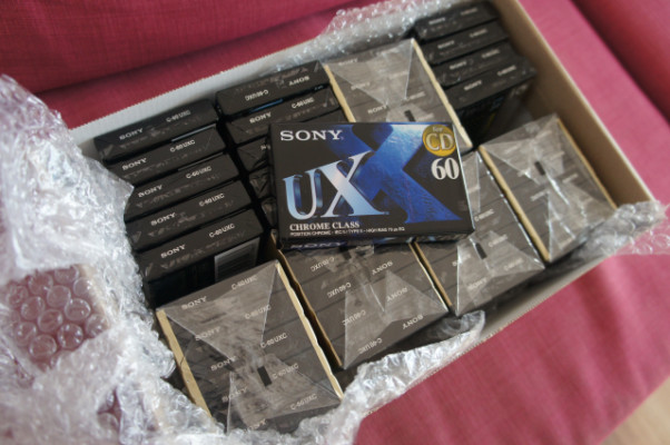 Pack cintas de cassette Sony UX60 (Chrome Type II)