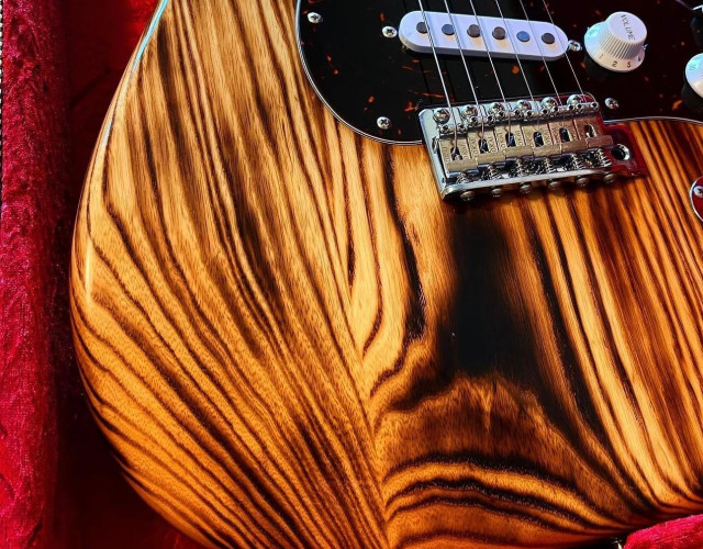 Tokai Japan AST-128 Limited Edition in Natural Roasted Wood, Rosewood FB