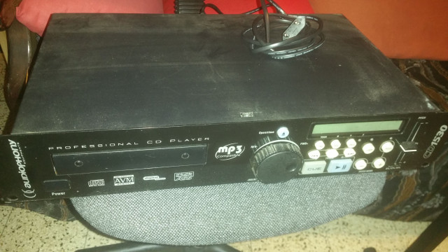 AUDIOPHONY CD1530 RACK CD PROFESIONAL