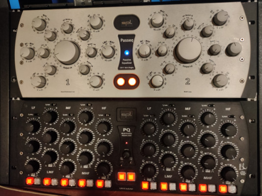 SPL PQ Black, SPL Pass EQ y Clariphonic Parallel EQ Impecables