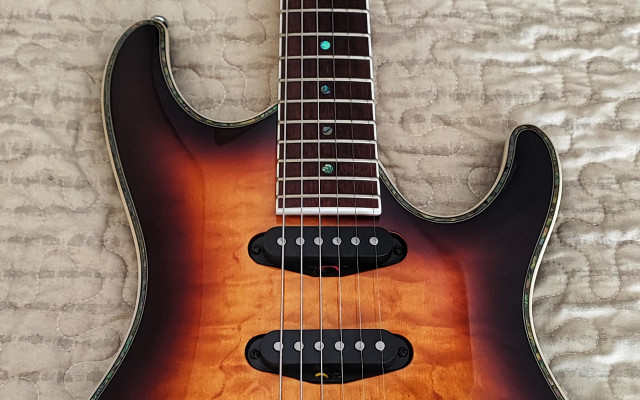 Ibanez SA460QM-ABB Antique Brown Burst mejorada