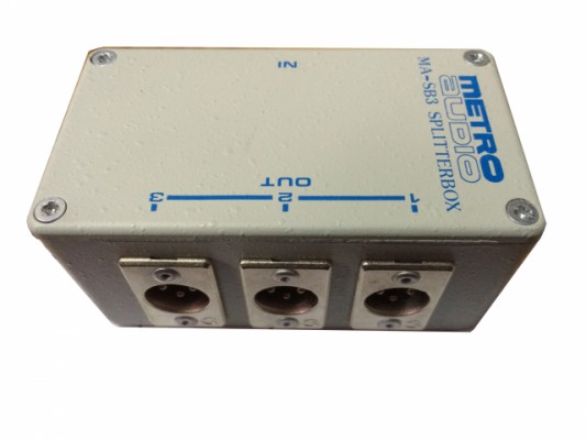 Caja Splitter Metro Audio MA-SB3