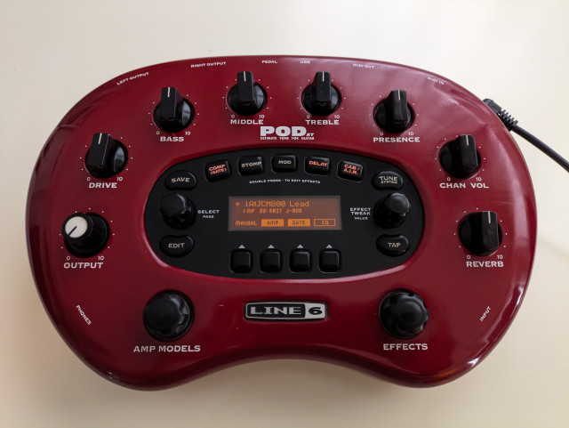 Line6 Pod XT y pedalera FBV Express