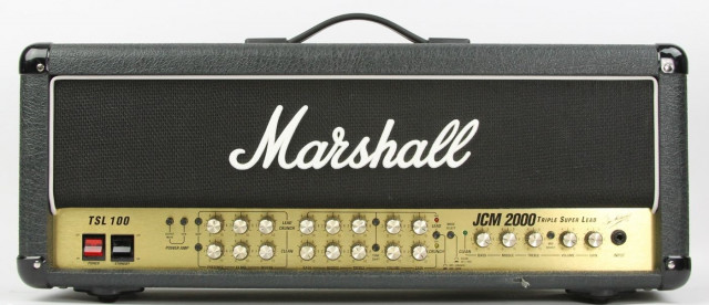 Marshall JCM 2000 TSL 100 cabezal + pantalla 1960A 4x12"