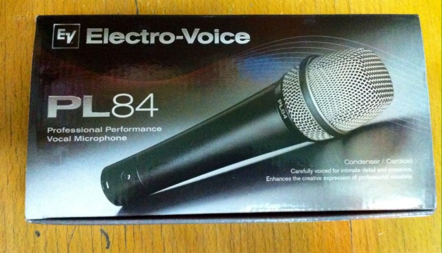 ELECTROVOICE PL84 microfono de condensador para uso vocal