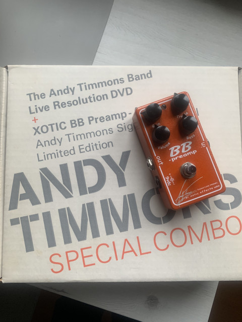 Xotic BB Preamp AT Andy Timmons Signature Limited Edition de