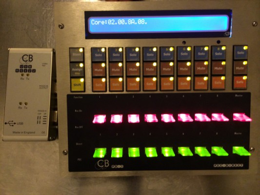 Colin Broad PD-1 DAW Monitor Control Panel + C B Dual RS-422 USB Interface