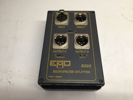 EMO MICROPHONE SPLITTERS 1 input 3 outputs