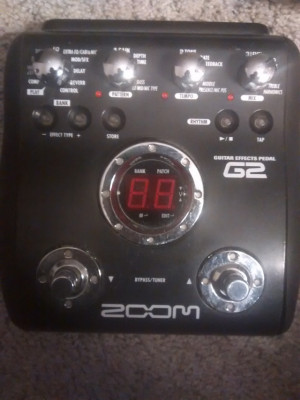 Pedal multiefecto zoom g2