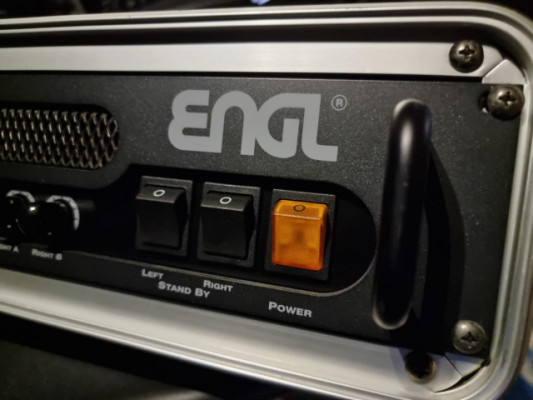 Engl E840/50 Poweramp + rack case 1 U