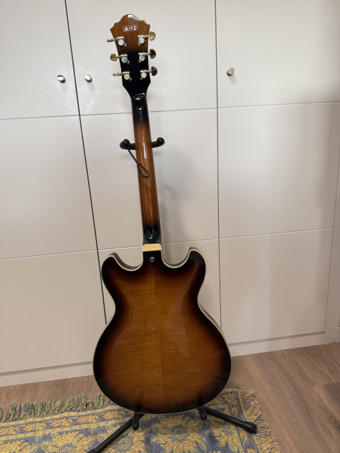 Guitarra Ibanez AS-93 Violin Sunburst Semi-Hollow Body Artcore Expressionist