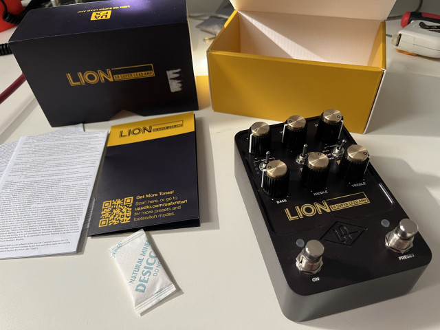 Universal Audio UAFX Lion 68 Super Lead Amp