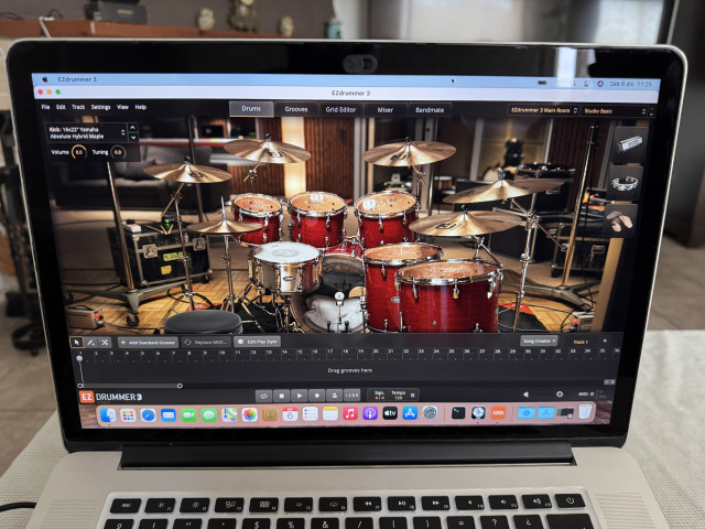 MacBook Pro 15” 2014 preparado para grabacion
