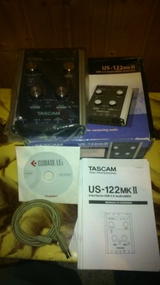 Interface audio Tascam US-122 mkII