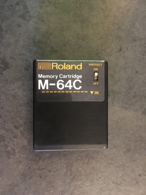 Roland M-64C Memory Cartridge