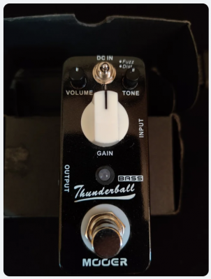 Pedal Mooer Thunderball bass