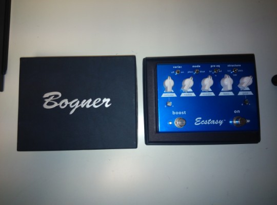 Vendo Bogner Blue Ecstay pedal. VENDIDO.