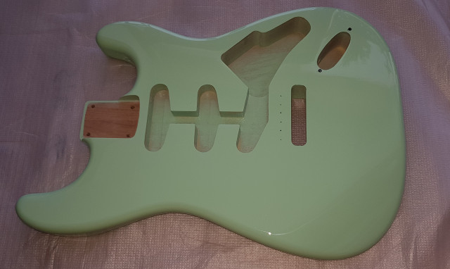 Cuerpo de Stratocaster color Surf Green (reservado)