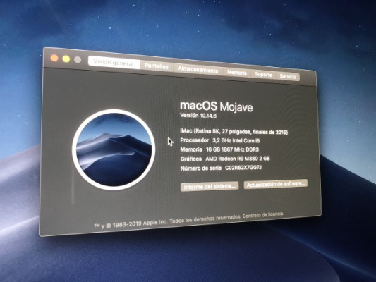 3 X iMac 27” Retina 5K late 2015 ( envio incluido )