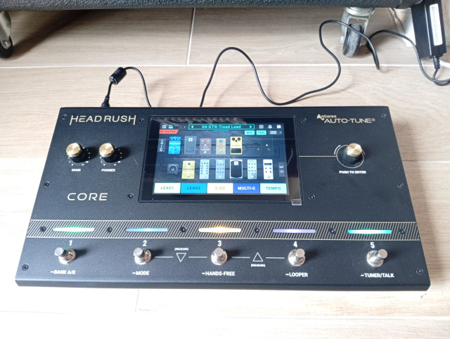 Headrush core + pedal expresión original