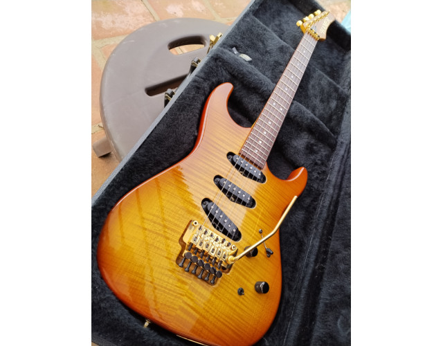 Hamer USA Vintage S FR 1991 Amberburst