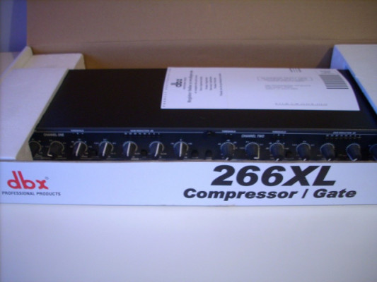 Compresor/Gate Dbx 266xl (Sin usar)
