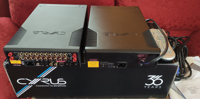 Amplificador DAC HIFI Premium Cyrus 8XPd QX más fuente PSX-R