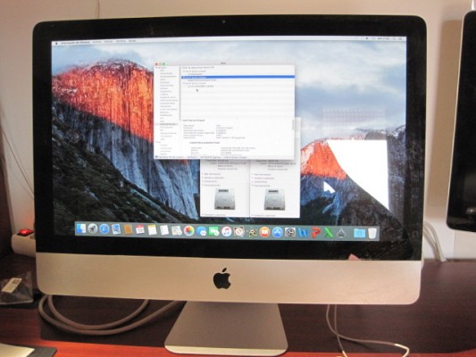 iMac 21" de 2011 quad core hasta con SSD