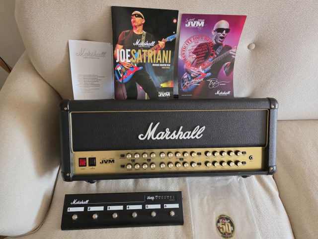 Marshall JVM410HJS Joe Satriani Signature