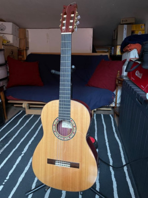 Guitarra Grimaldos Zapata amaranto
