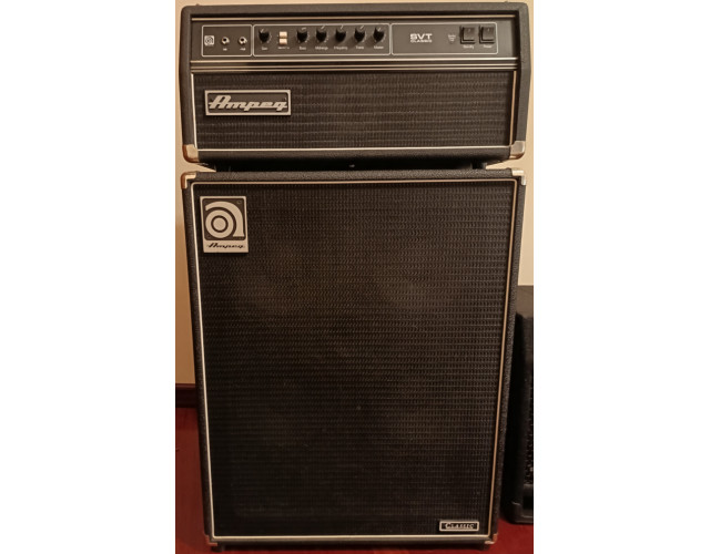 Cabezal Ampeg SVT CL+ Pantalla Ampeg 410HLF